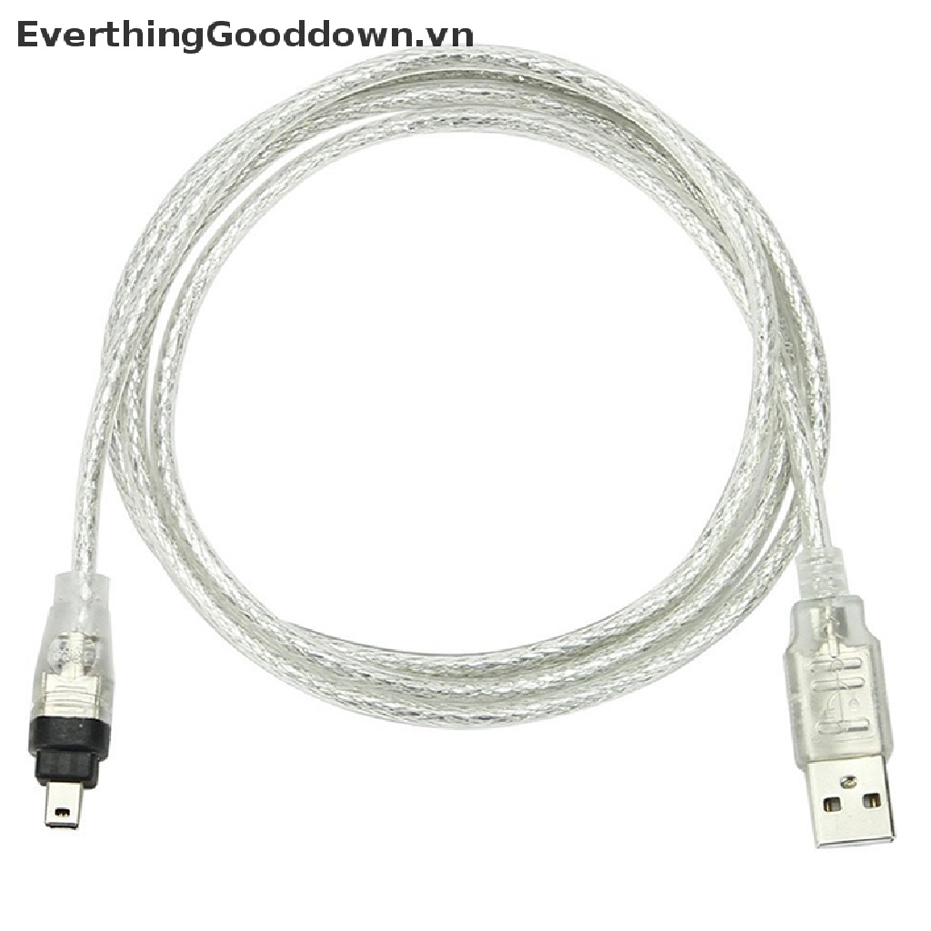 Dây Cáp Chuyển Đổi Cổng USB Male Sang Firewire Iee 1394 4 Pin ILink Firewire 1394