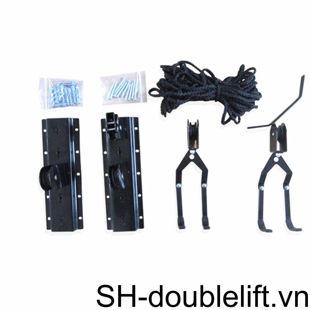 Giá Đỡ Ròng Rọc Nâng Cao Điều Chỉnh Được 40Kg Gắn Xe Đạp / Thuyền Kayak