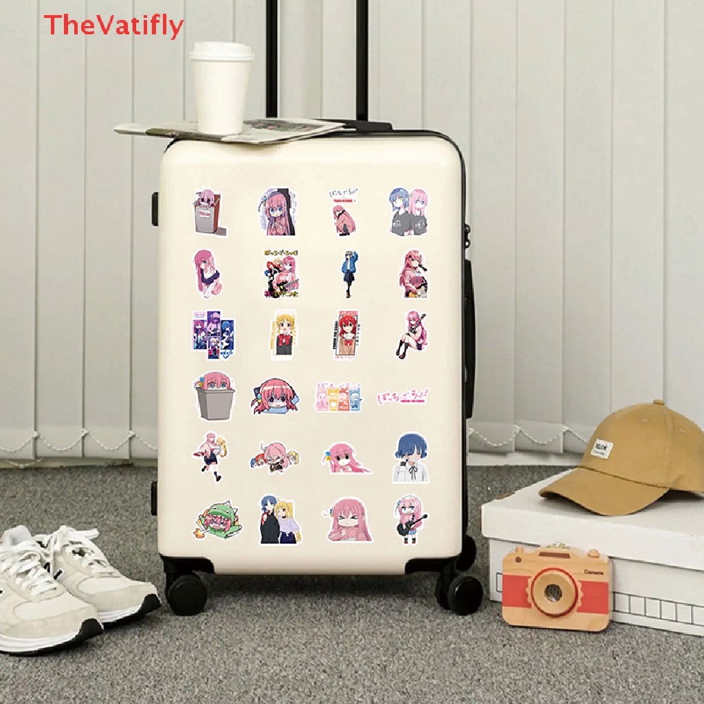 Bộ 50 Miếng Dán Họa Tiết Graffiti Độc Đáo Trang Trí Vali / Laptop / Xe Hơi DIY