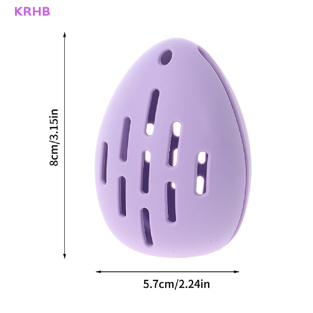 Hộp Đựng Mút Trang Điểm Bằng Silicone Tiện Dụng Khi Đi Du Lịch Mới