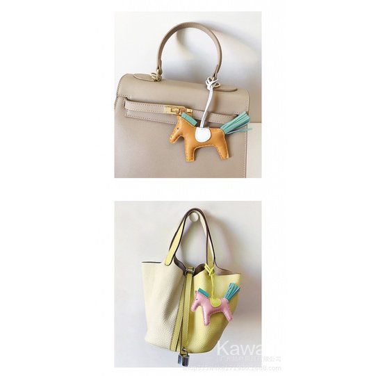 Móc Khóa Da Cừu Bạch Kim Khâu Tay Hình Ngựa Pony Quyến Rũ Sáng Tạo Cho Xe Hơi