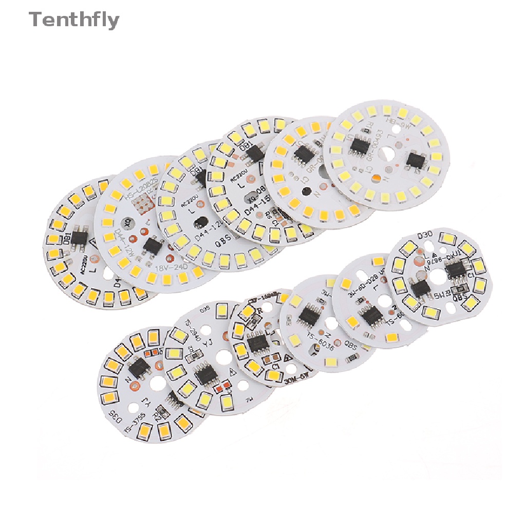 Set 2 Bóng Đèn LED SMD 15W 12W 9W 7W 5W 3W AC220V Ánh Sáng Trắng Ấm Mới