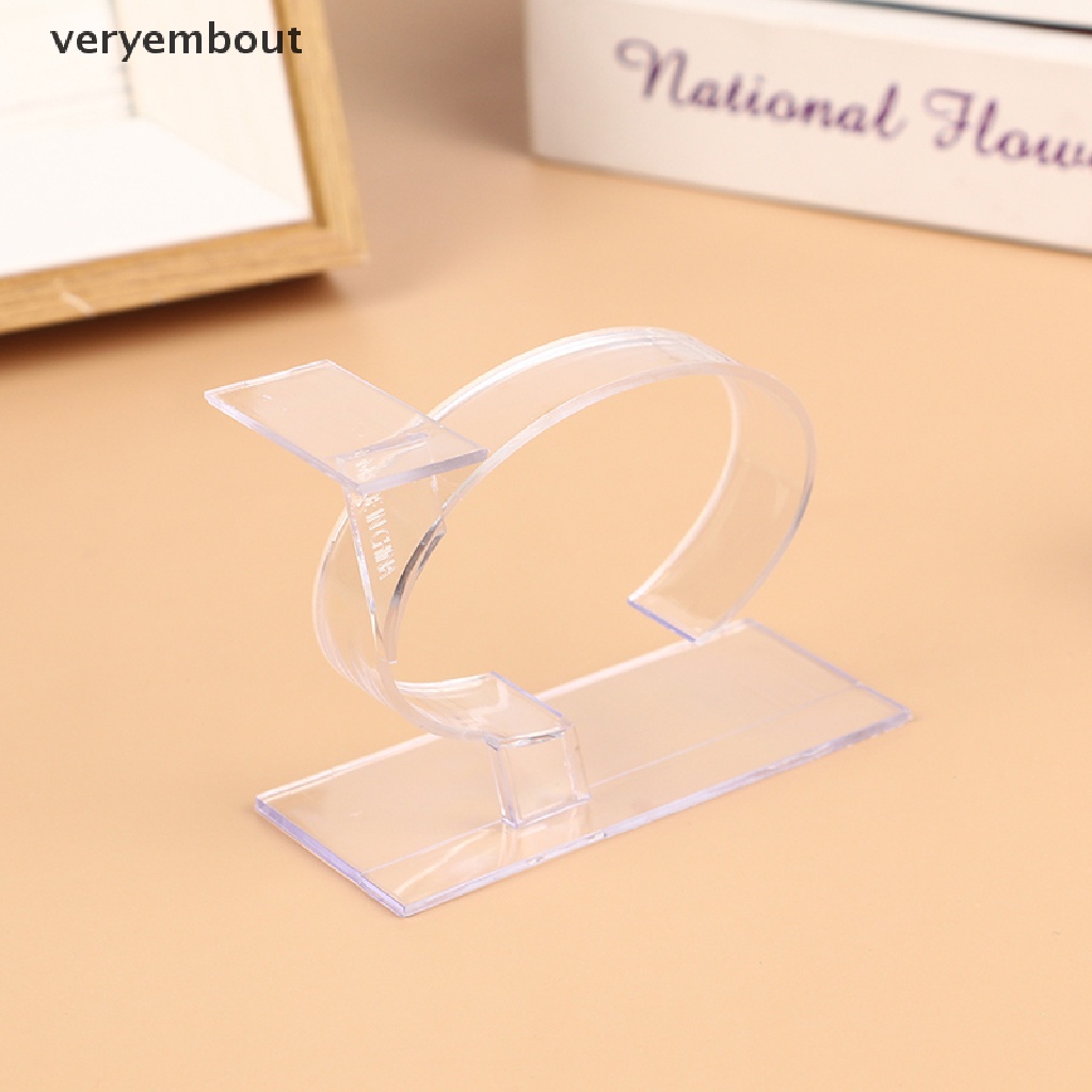 1 Giá Đỡ Trưng Bày Đồng Hồ / Trang Sức Trong Suốt Tiện Dụng
