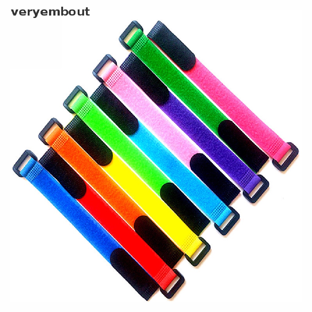 Bộ 10 Dây Buộc Cần Câu Cá Tái Sử Dụng Được Tiện Lợi