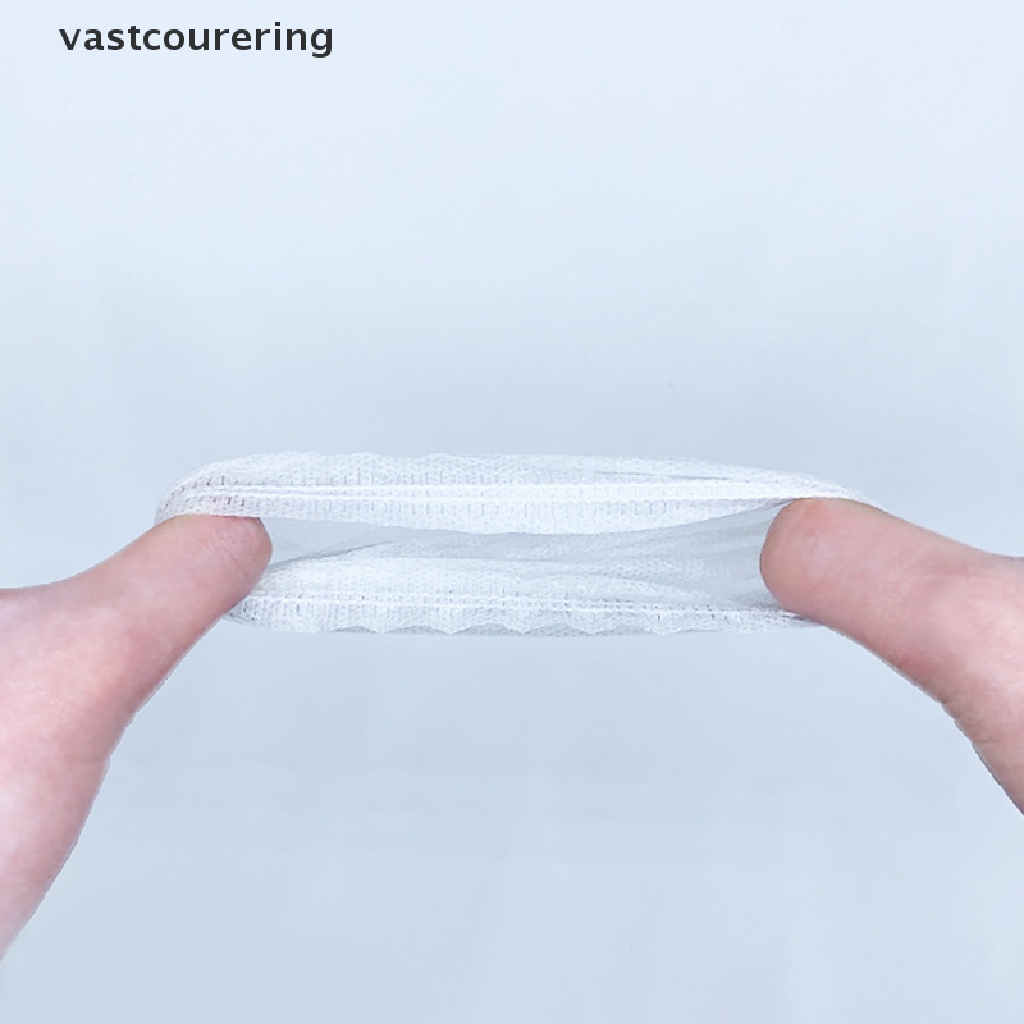 Set 20 Vỏ Bọc Tai Nghe Bằng Vải Không Dệt Co Giãn Sử Dụng Một Lần