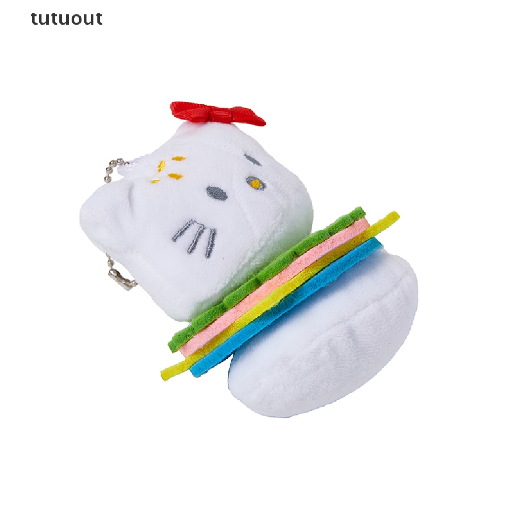 Móc Khóa Hình Mèo Bông Xinh Xắn Dễ Thương