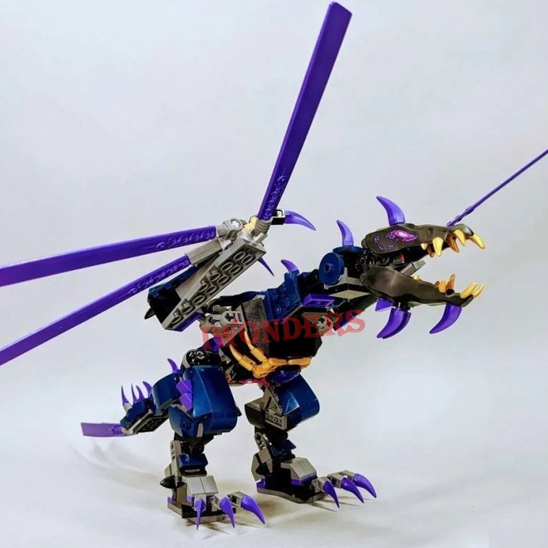 Mới Đồ Chơi Lắp Ráp Ninja Gold Lloyd Overlord MOC71742