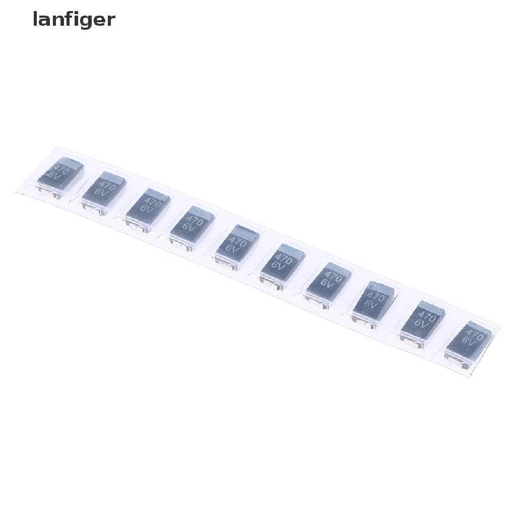Set 10 Tụ Điện Loại D 6.3V470UF 477J 470UF 6V D7343 Chuyên Dụng