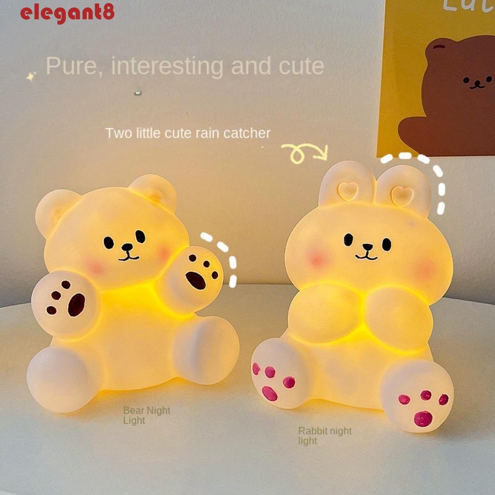 Đèn Ngủ Để Bàn Trang Trí Hình Thỏ / Gấu Dễ Thương