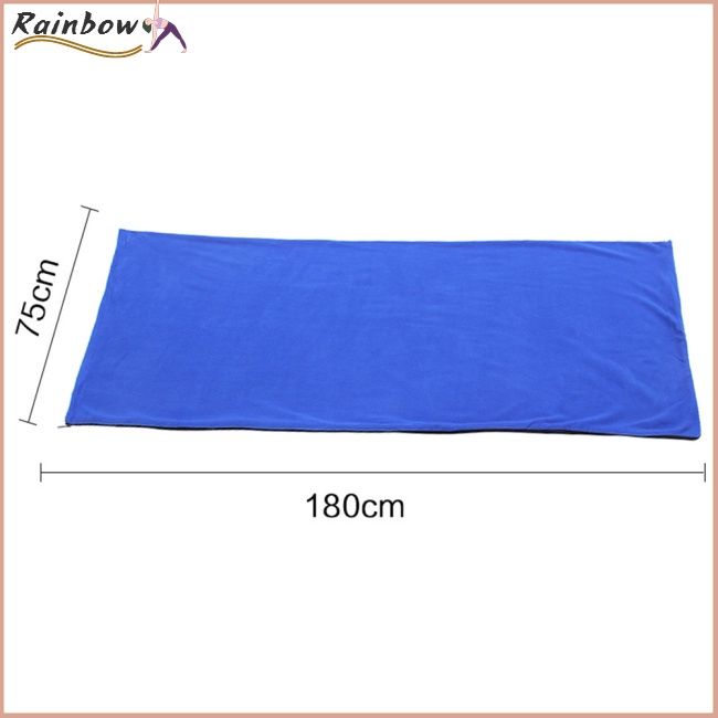 Túi Ngủ Lông Cừu Siêu Nhẹ Giữ Ấm Tiện Dụng Mang Theo Du Lịch