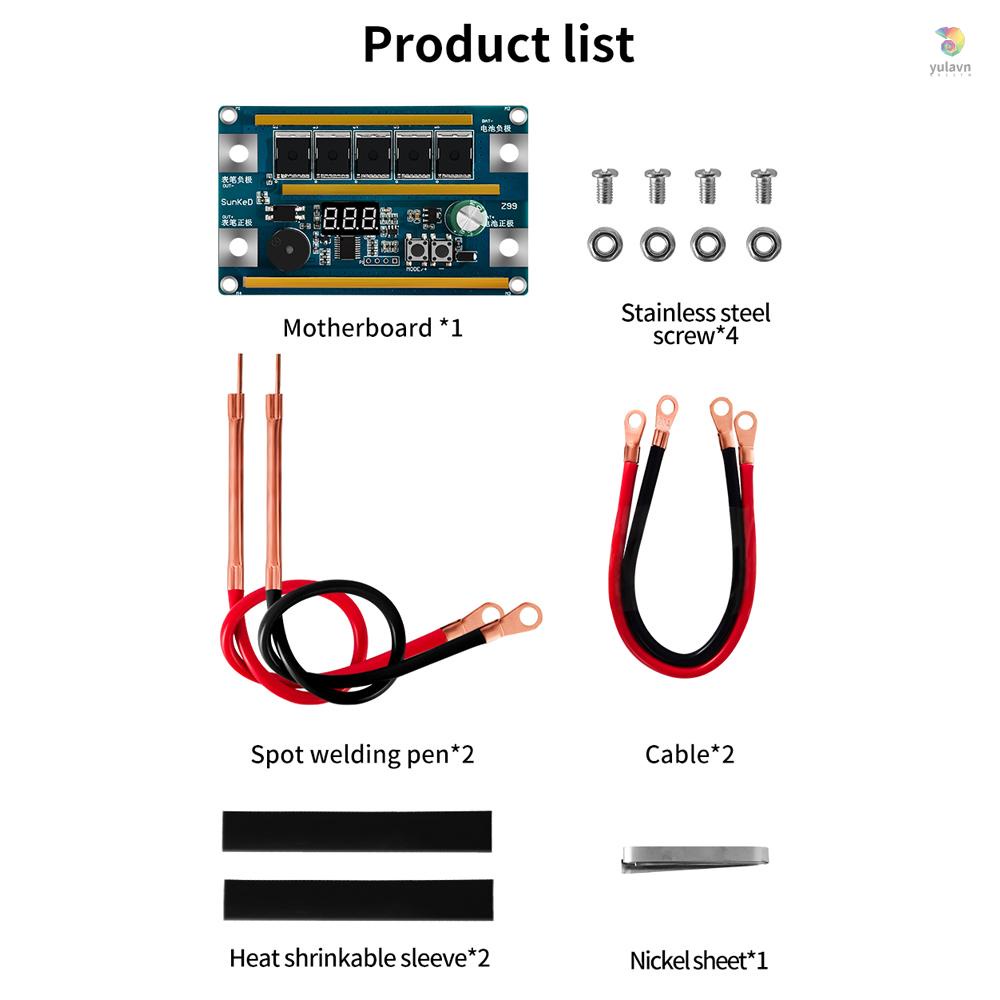 Bảng Mạch Điều Khiển 99 Bánh Răng Hàn Điện Cho Pin Lithium Nickel-metal Hydride 0.1-0.2mm
