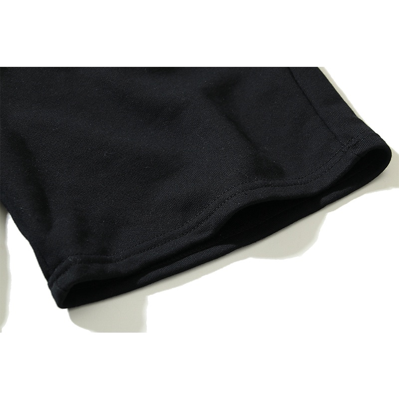 Quần Short Thể Thao Dáng Rộng In Chữ Sanskrit Kiểu Đường Phố Mỹ Cá Tính Cho Nam Và Nữ