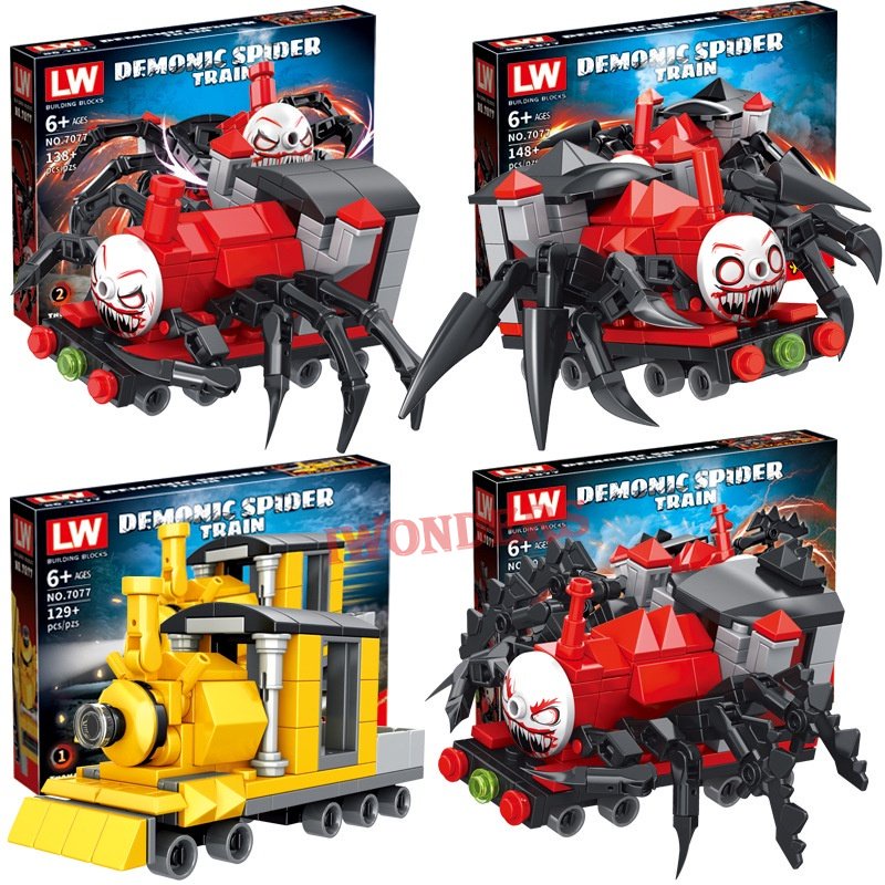 Mới Đồ Chơi Xe Lửa Choo-Choo Charles-4 Trong 1