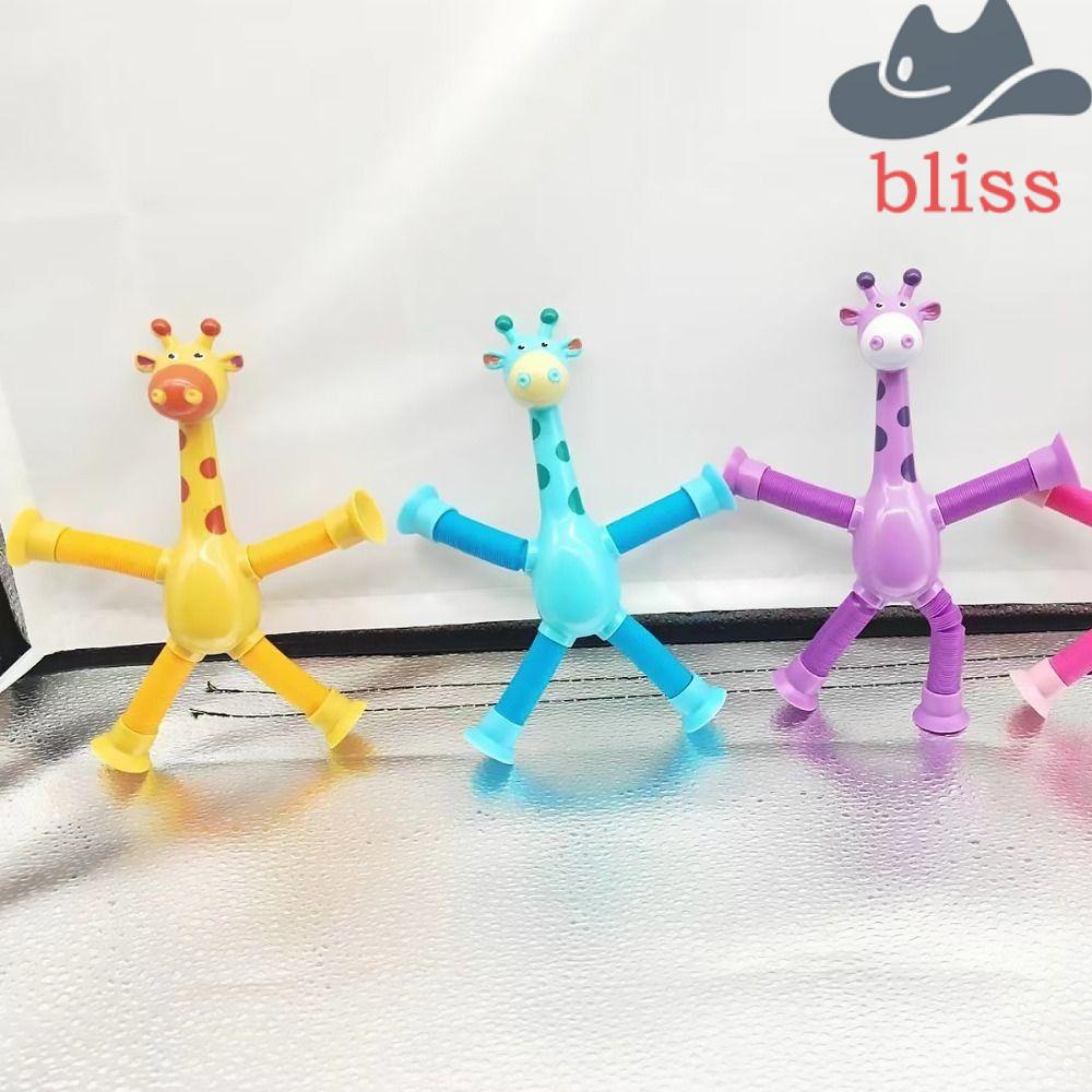 Hươu Cao Cổ Đồ Chơi Dạng Ống Co Giãn Diy Dành Cho Trẻ Em