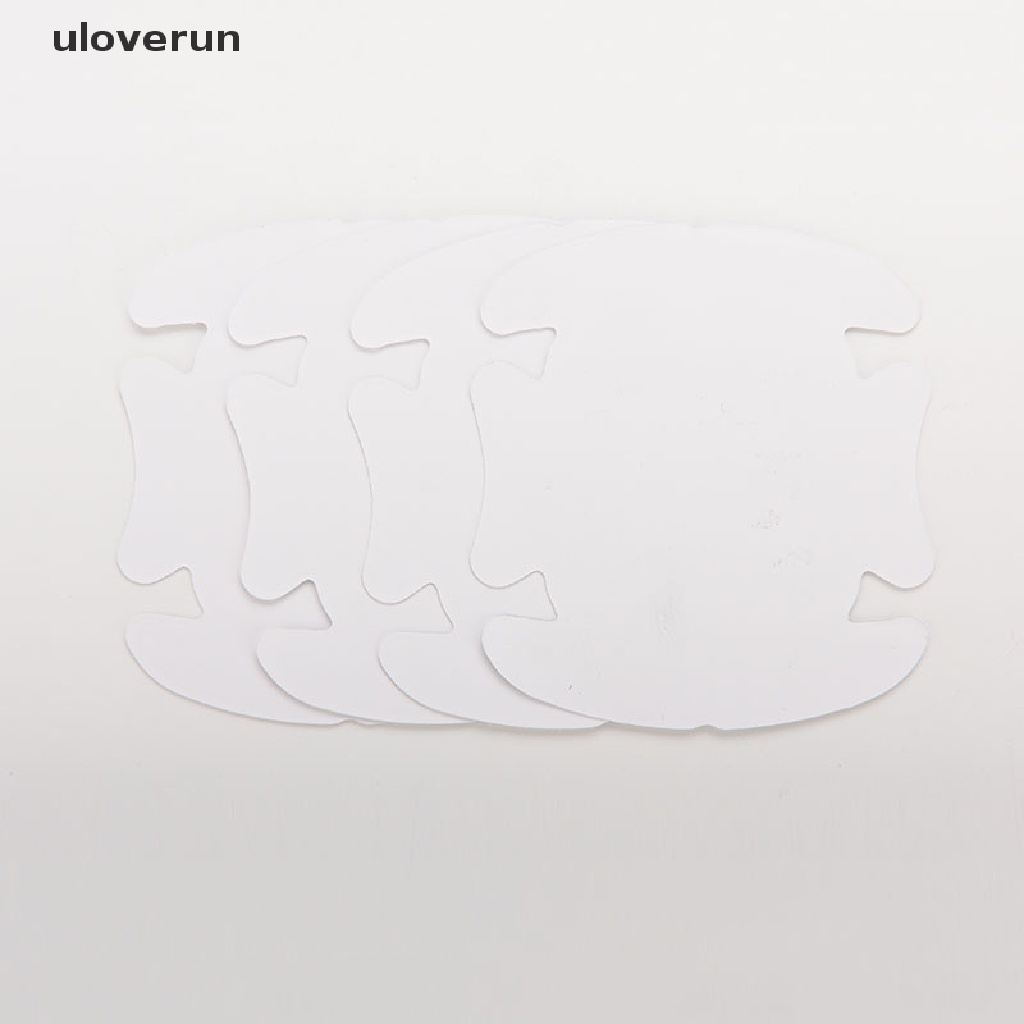 Bộ 4 Miếng Dán Trong Suốt Bảo Vệ Chống Trầy Cho Tay Cầm Cửa Xe Hơi