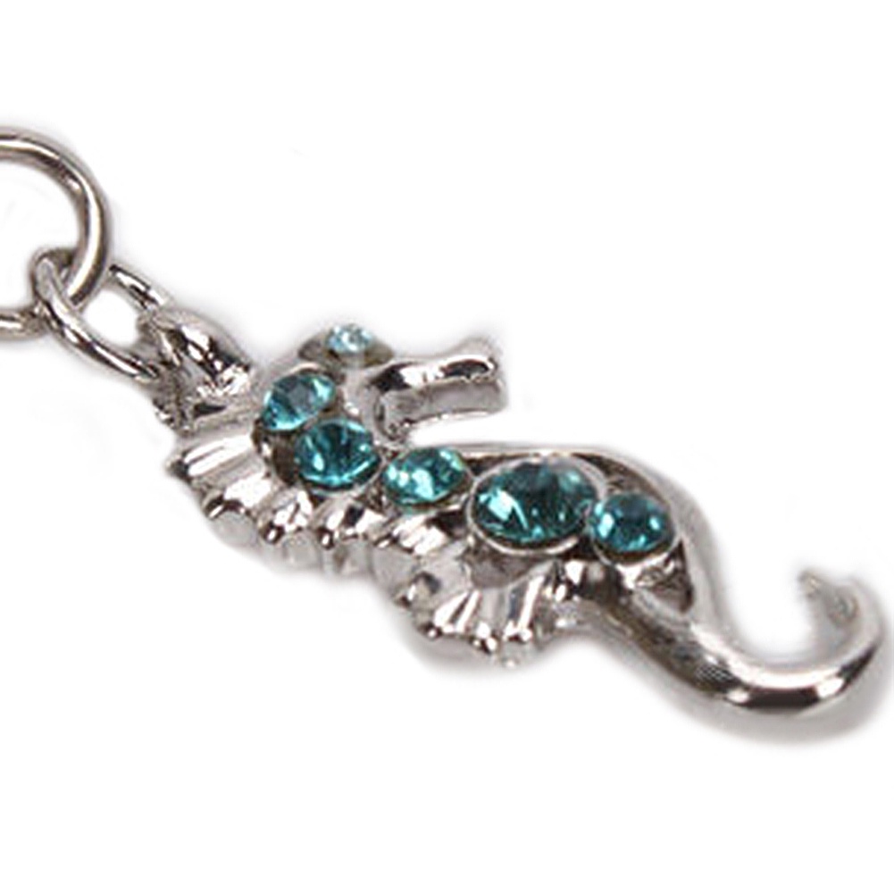 Khuyên RốN HìNh Cá NgựA ĐíNh Đá Xinh XắN