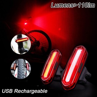 Đèn xe đạp LED USB Đèn xe đạp có thể sạc lại IPX6 Đèn pha chống nước đi xe đạp An toàn Đèn trước / sau Phụ kiện xe đạp