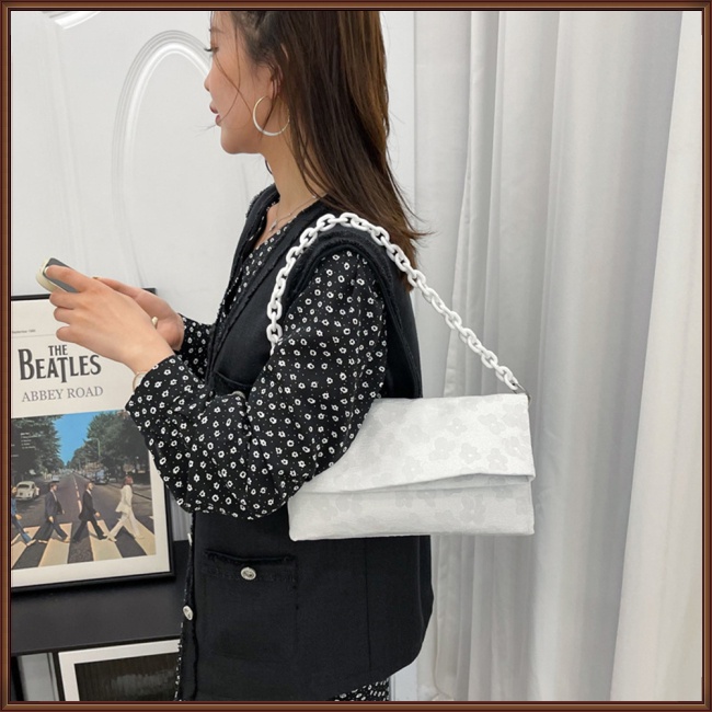 Túi Xách Đeo Vai Vải Bạt Dáng Vuông Nhỏ Thời Trang Nữ Sành Điệu