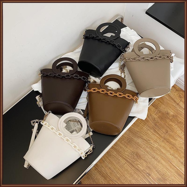 Túi Đeo Chéo Màu Sắc Thời Trang Sức Chứa Lớn Cho Nữ