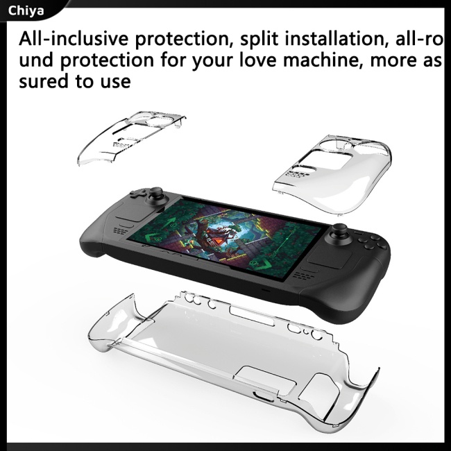 Vỏ Cứng Trong Suốt Bảo Vệ Cho Tay Cầm Chơi Game Hơi Nước