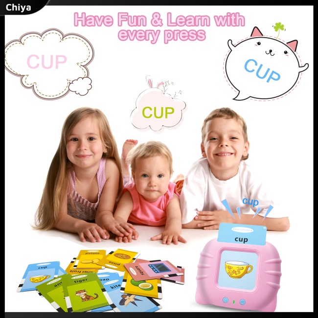 Máy Đọc Thẻ Học Tập 5 Phần Âm Lượng Dành Cho Trẻ Em