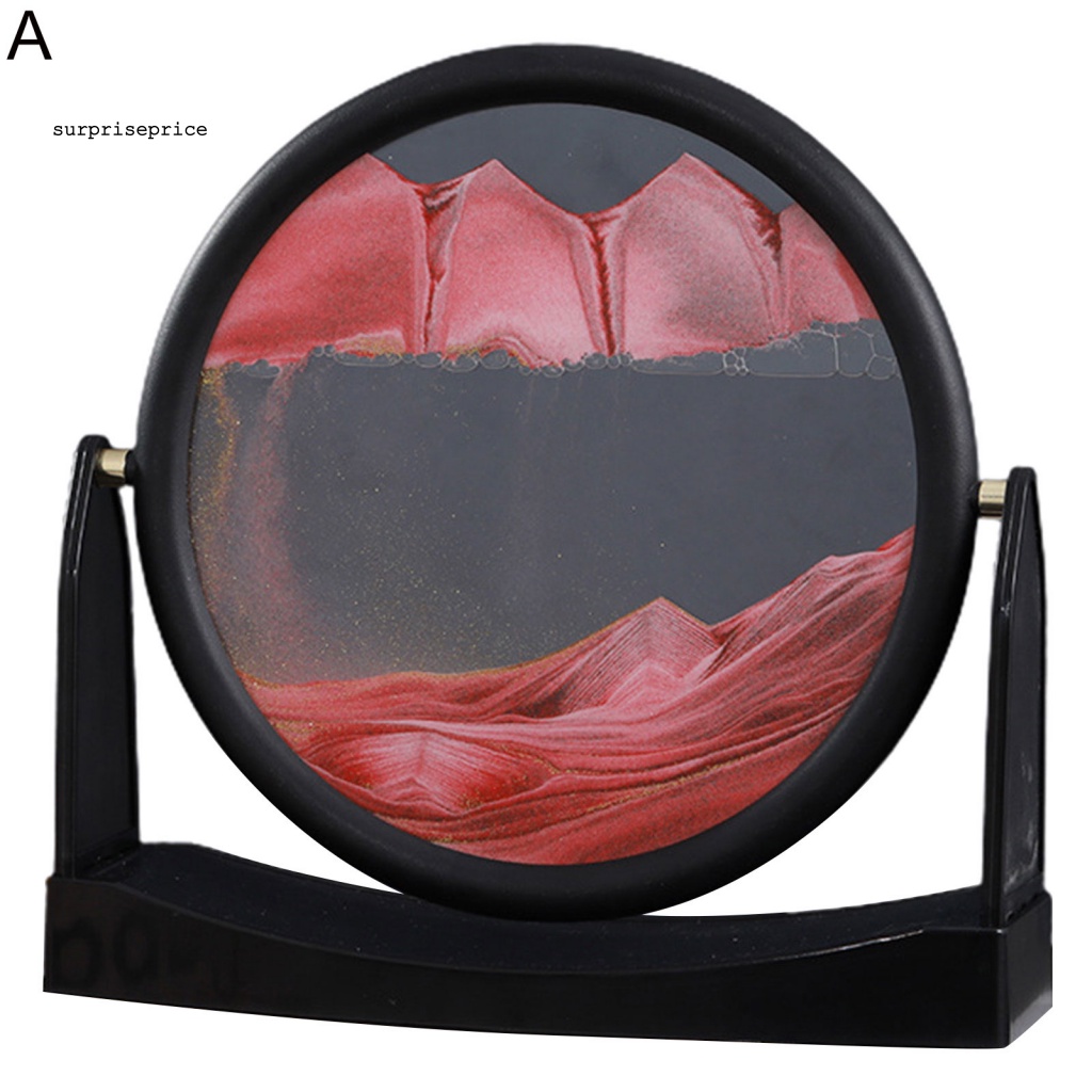 Spa Tranh Cát Thủy Tinh Trong Suốt Nhiều Lớp Tinh Xảo Giảm Căng Thẳng Trang Trí Phong Cảnh Gia Đình