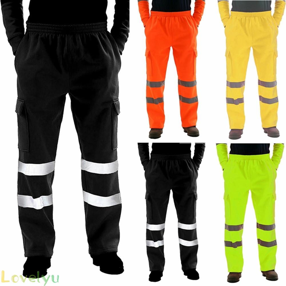 ⭐2023 ⭐Pants Costumes Fashionable Hi Vis Reflective Safety Pants Tape Trousers