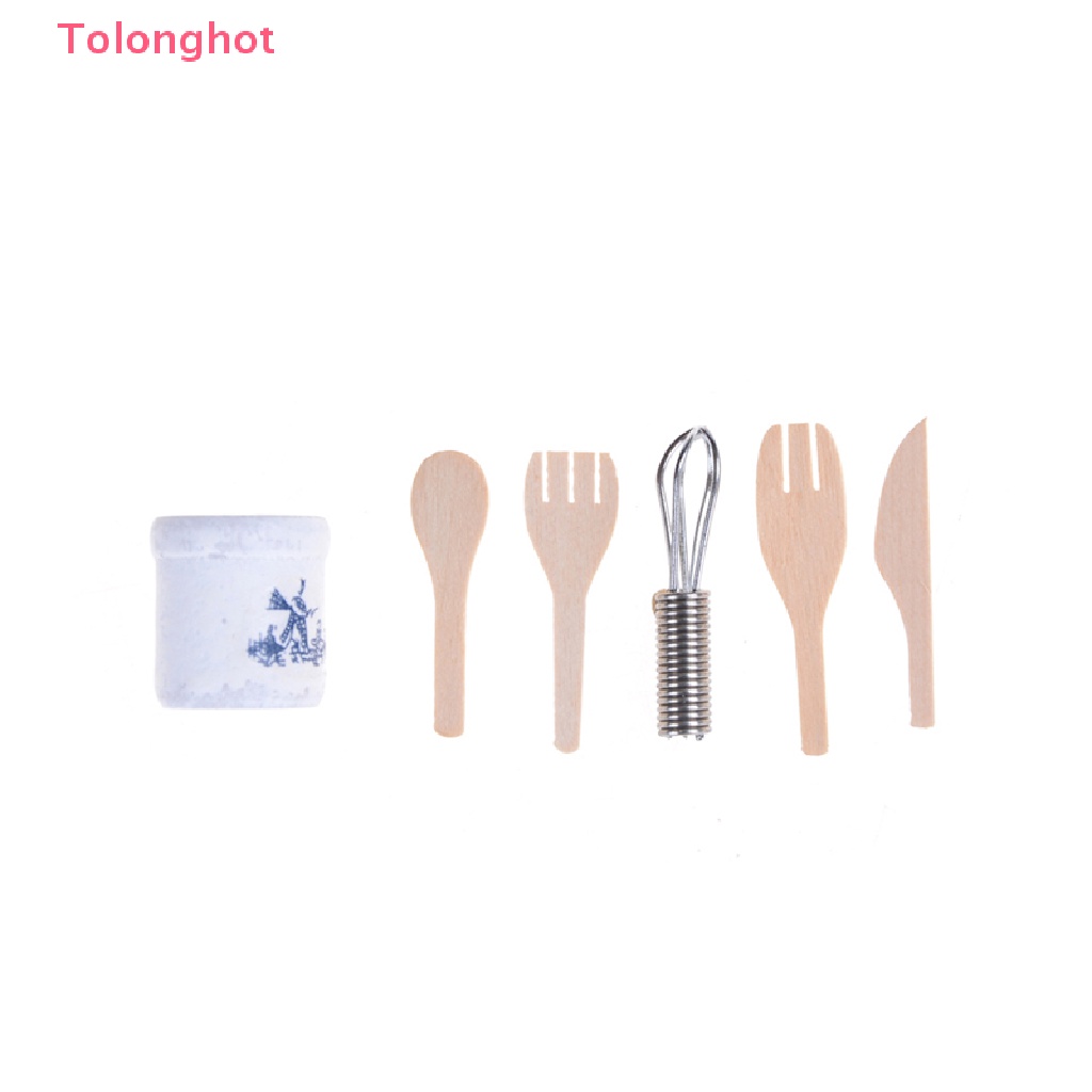 1 Bộ Đồ Dùng Nhà Bếp Trang Trí Nhà Búp Bê Tỉ Lệ 1 / 12