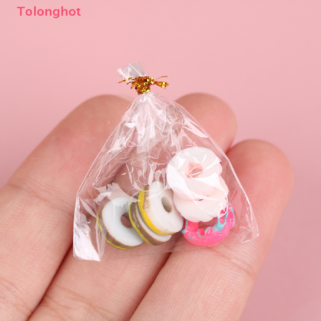 Mô Hình Bánh Macaroon Tỉ Lệ 1 / 12 Trang Trí Nhà Búp Bê