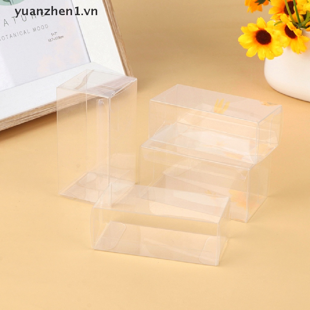 Set 2 / 5 Hộp Trưng Bày Mô Hình Xe Hơi Bằng PVC Trong Suốt Chống Bụi 1: 64