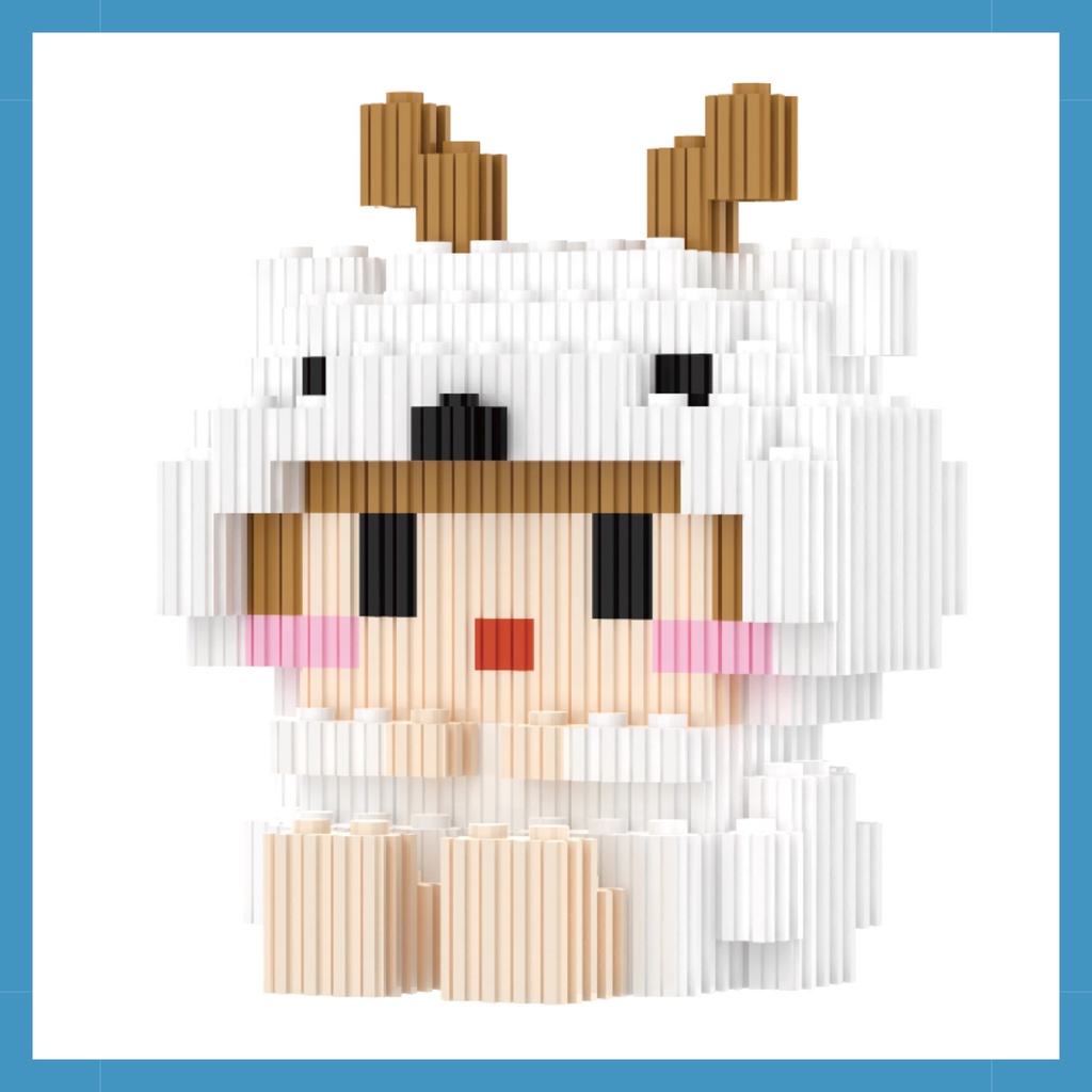 💙COD💙Mô Hình Lắp Ráp 12 Con Giáp Đồ Chơi Lắp Ráp Mini 3D Đáng Yêu Dễ Thương  Quà Tặng Sinh Nhật Ch0 Bé Trai Bé Gái