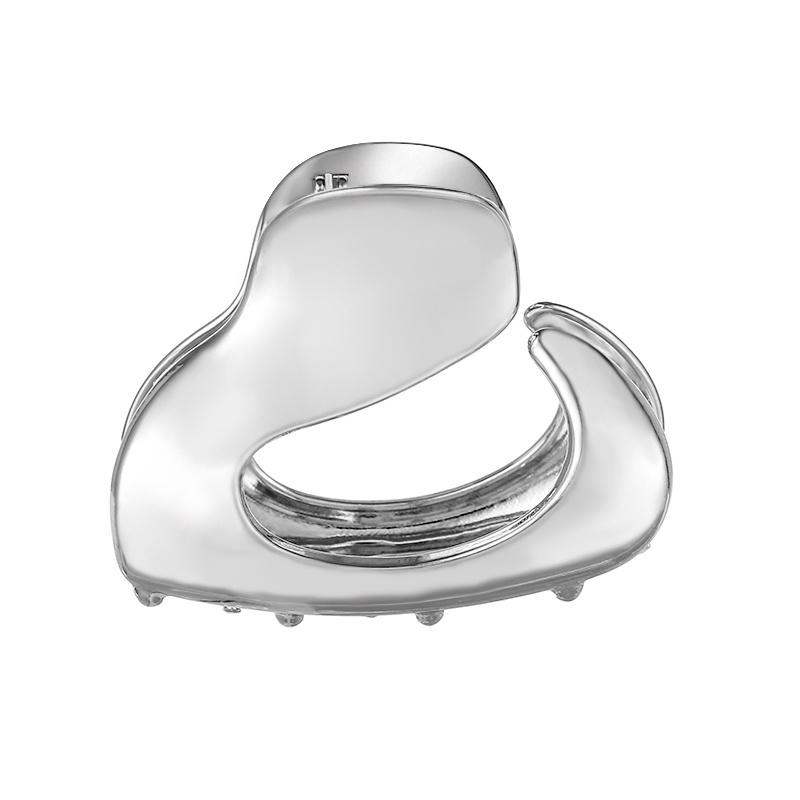 Kẹp Tóc Hình Cá Mập Bằng Kim Loại Phong Cách Hàn Quốc Đơn Giản Dành Cho Nữ