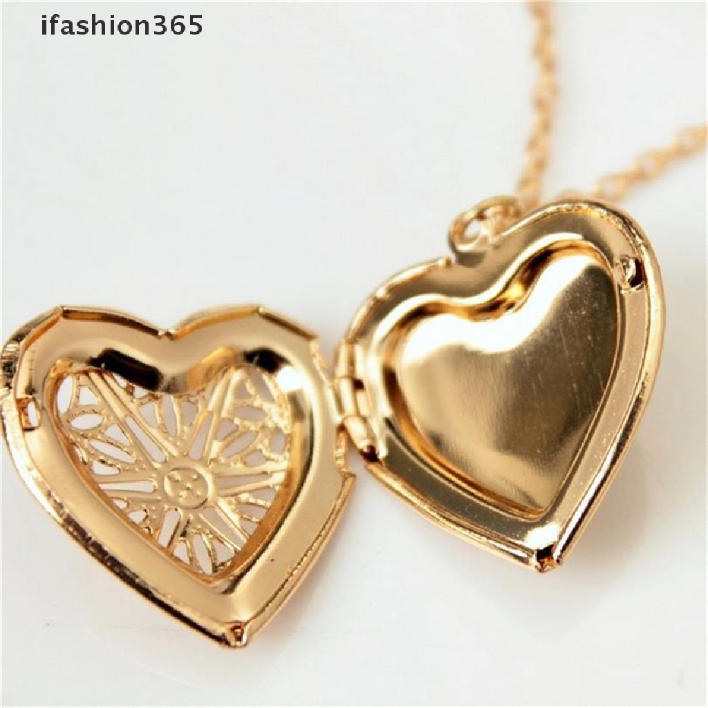 Vòng cổ Mặt Hình Trái Tim Rỗng Thời Trang ifashion365 Dành Cho Nữ