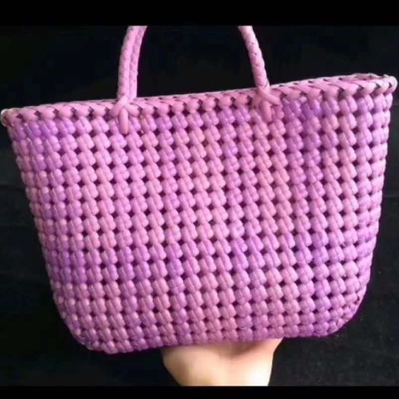 Cuộn Dây Mây Nhựa pe 5mm Dùng Làm Túi Xách Handmade diy