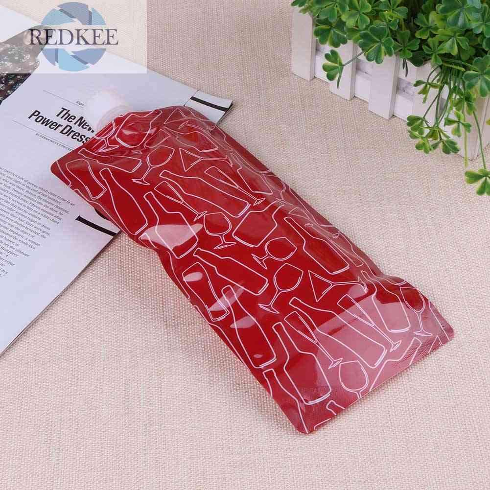 Túi Đựng Nước PE 750mL Có Thể Gấp Gọn Tiện Dụng Khi Đi Cắm Trại