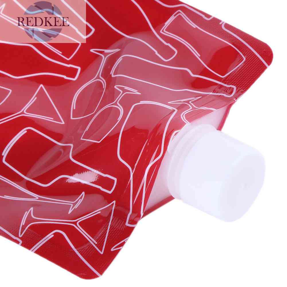 Túi Đựng Nước PE 750mL Có Thể Gấp Gọn Tiện Dụng Khi Đi Cắm Trại