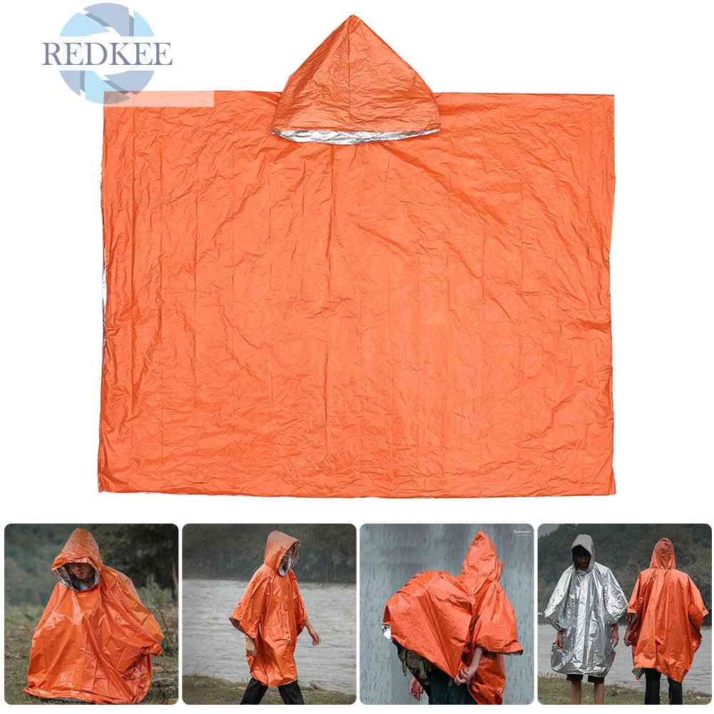 5 / 4 / 3 / 2 / 1 Áo Mưa Poncho PE Dày Dặn Dùng Khi Đi Xe Đạp / Câu Cá / Cắm Trại