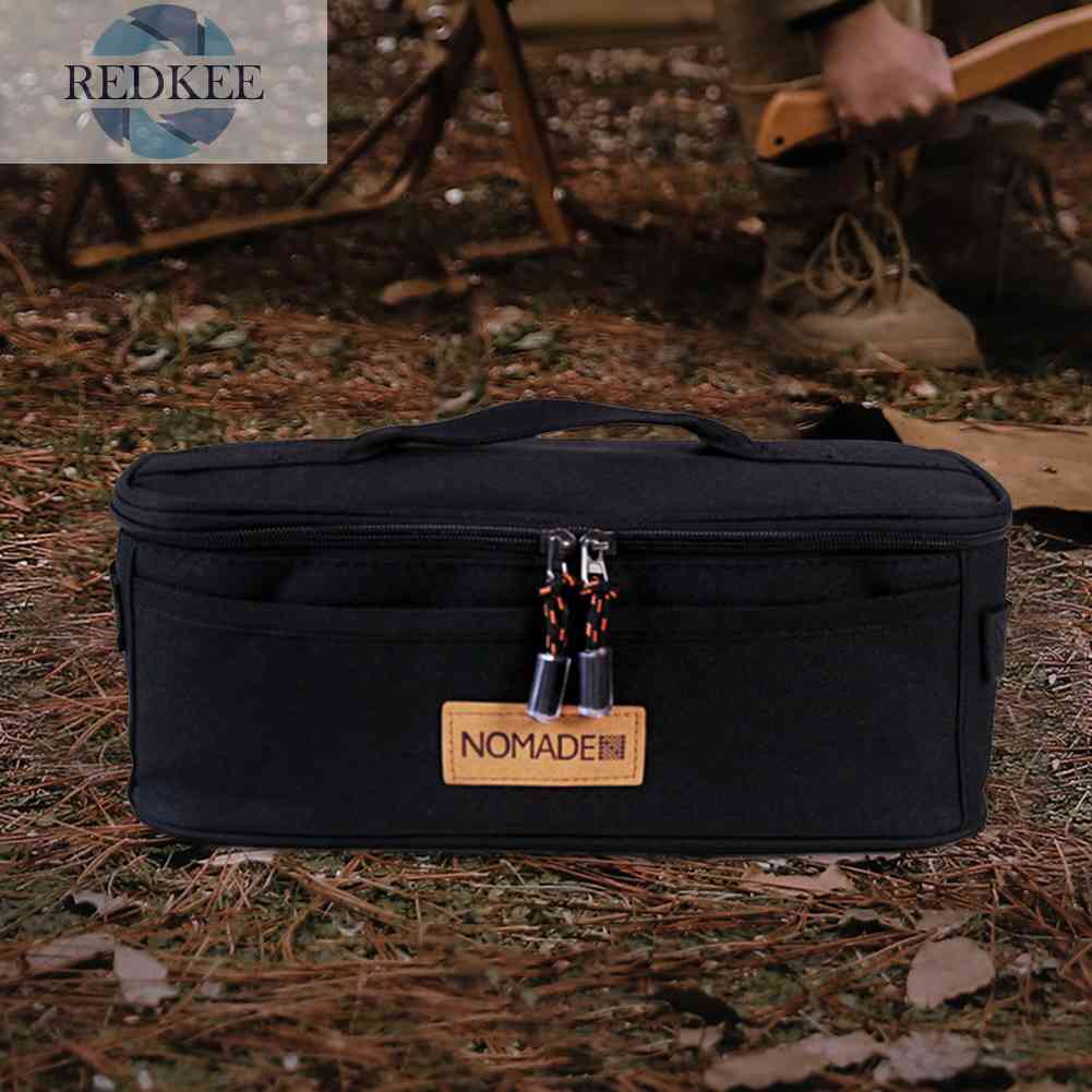 Túi Đựng Dụng Cụ Nấu Ăn 600D Bằng Vải Oxford Chống Thấm Nước Tiện Dụng Mang Theo Du Lịch Cắm Trại