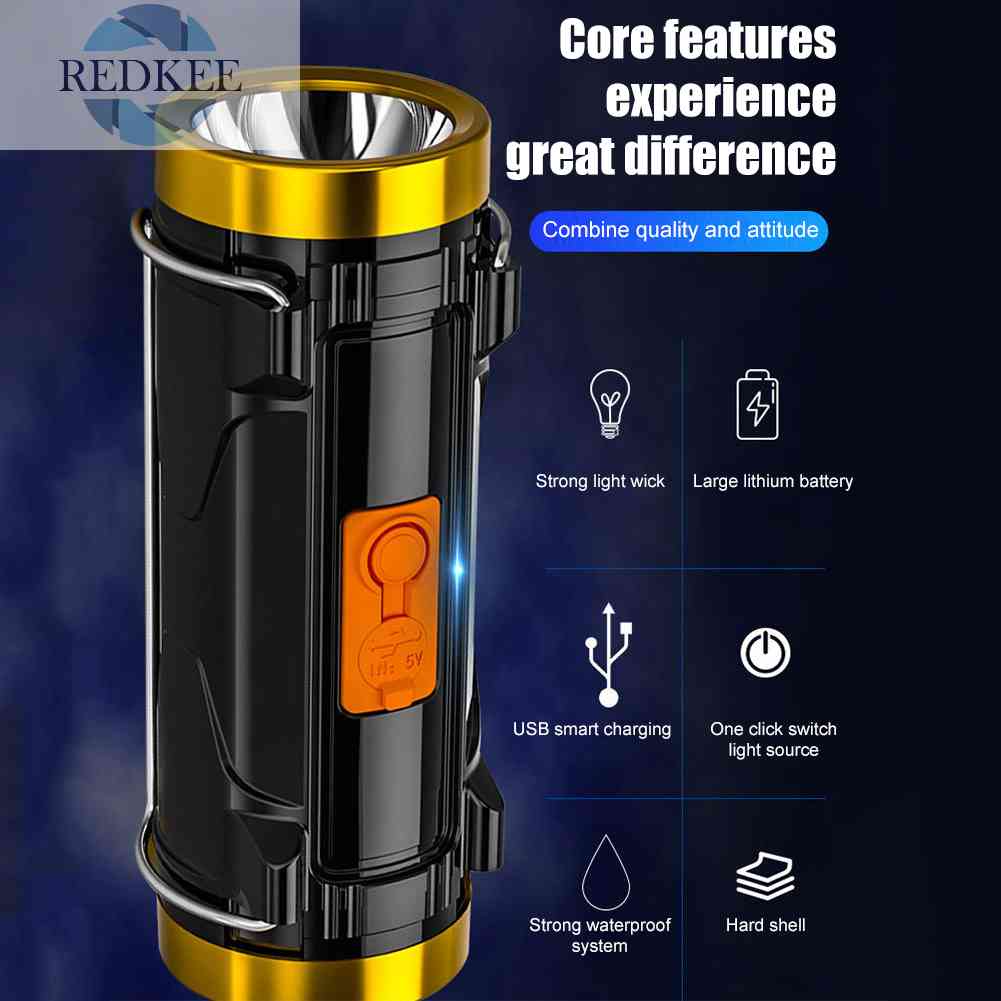 Đèn Pin LED Chống Thấm Nước Tiện Dụng Cho Các Hoạt Động Ngoài Trời