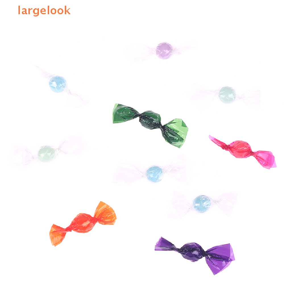 Set 5 / 10 Mô Hình Bánh Kẹo Mini Nhiều Màu Sắc Trang Trí Nhà Búp Bê