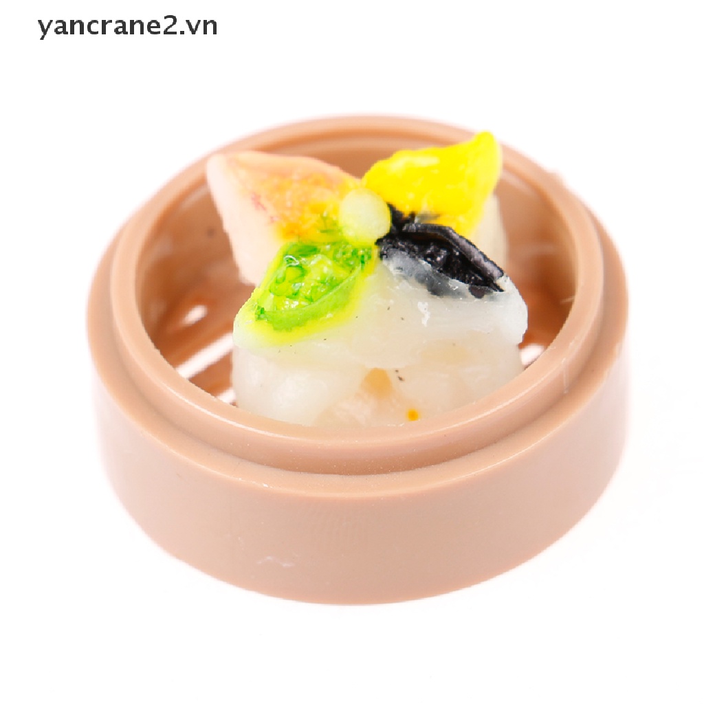 1 Giỏ Hấp Thức Ăn Dim Sum Sum Kích Thước {yancrane2.vn} Cho Nhà Búp Bê
