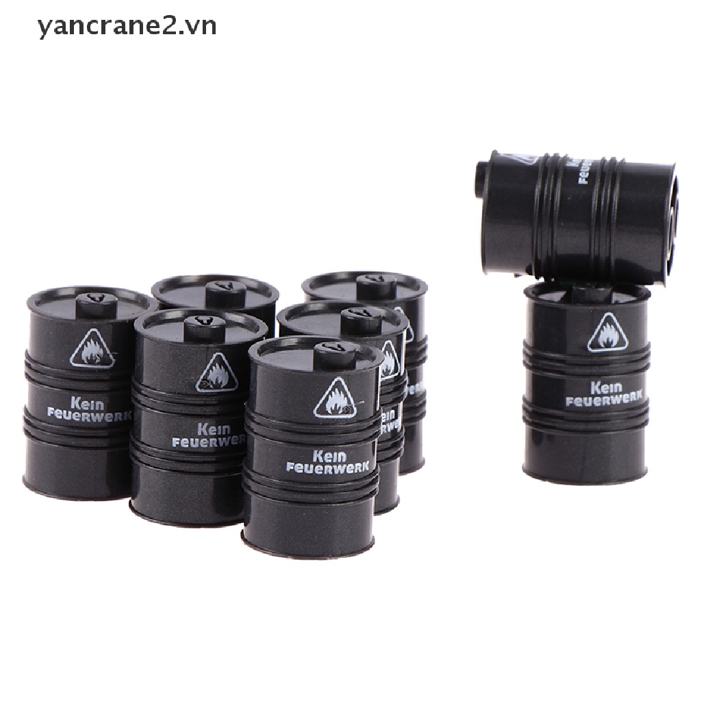 Bộ 10 Khối Đồ Chơi Xếp Hình Trống Hóa Học Diy Màu Đen {yancrane2.vn}