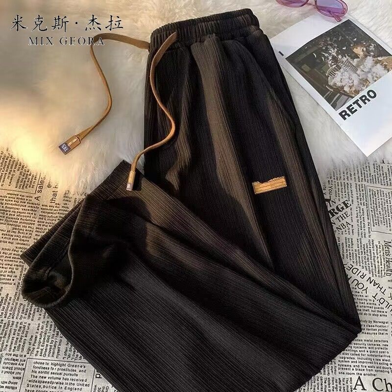 Quần ống rộng Oversize Chất Liệu Lụa Cao Cấp Thời Trang