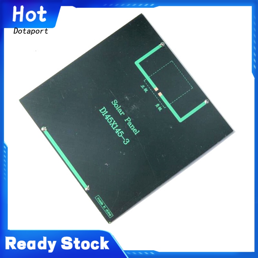 Tấm Pin Năng Lượng Mặt Trời Polycrystalline Silicon Nhỏ Dành Cho Điện Thoại Di Động DC KDDT- 3W 6V Mini 3