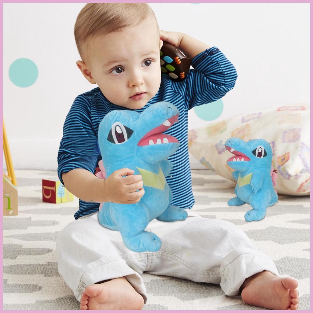 Thú Nhồi Bông Hình Cá Sấu Hoạt Hình Cho Bé