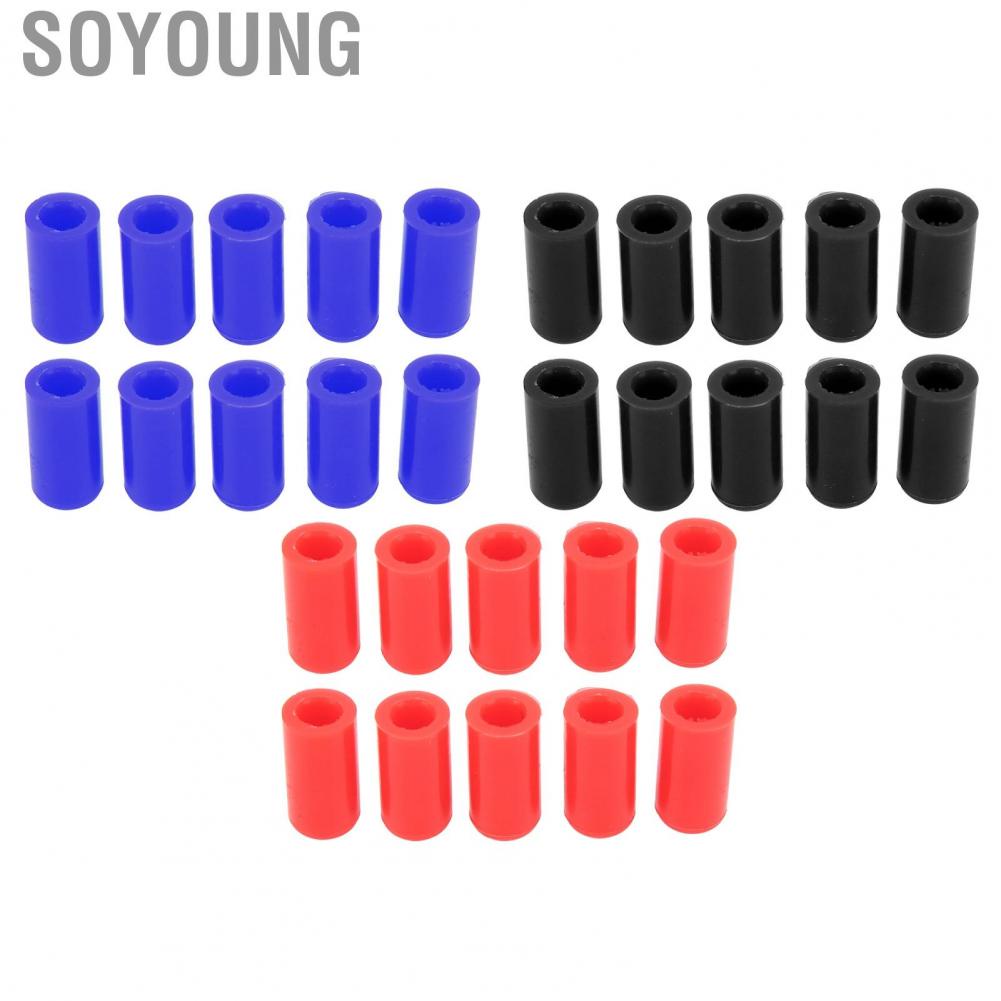 Soyoung Car Intake Vacuum Hose End  Line Cover Universal Design 10Pcs for BOV Pipes
