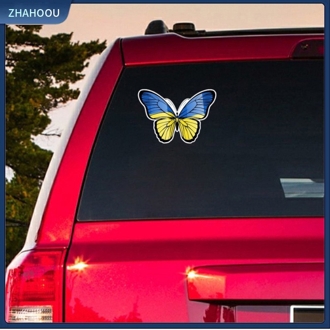 ☃Nhà Cửa☃ Bộ 10 Miếng Dán Trang Trí Xe Hơi Hình Bướm Chống Thấm Nước D-2310