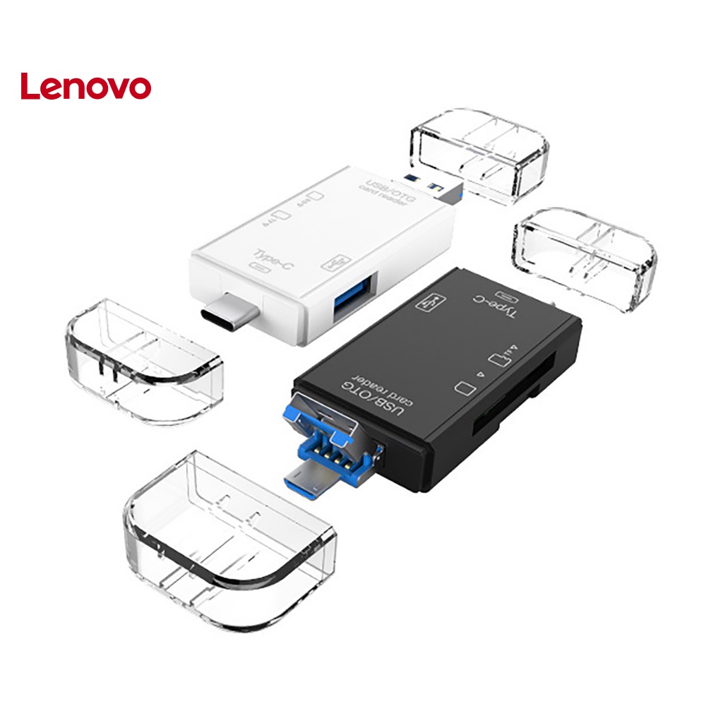 Đầu đọc thẻ nhớ LENOVO USB 3.0 6 trong 1 đa năng thích hợp cho điện thoại