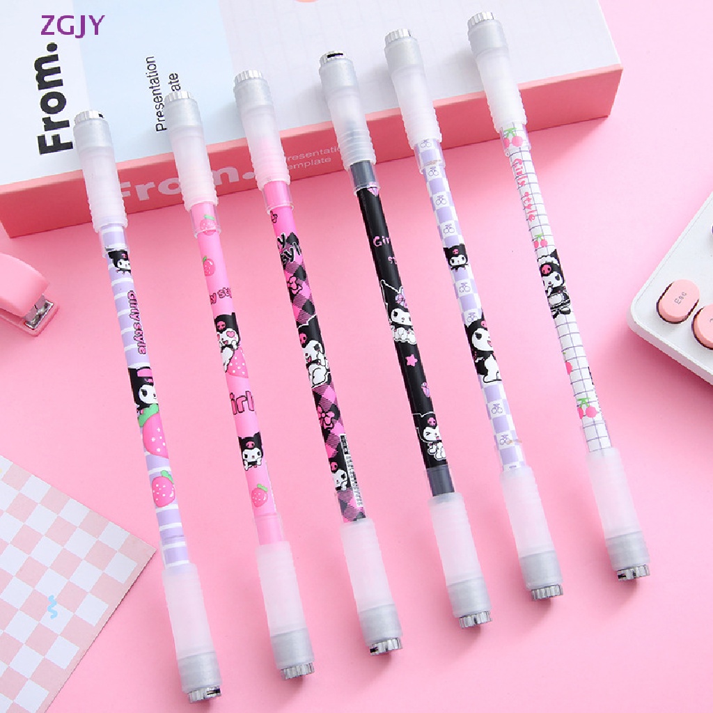 Bút Bi Có Đèn LED 0.5mm Họa Tiết Hoạt Hình Dễ Thương Mới