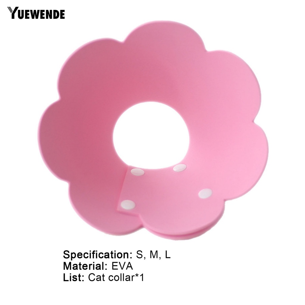 Vòng Cổ EVA In Hoa Bảo Vệ Cho Thú Cưng